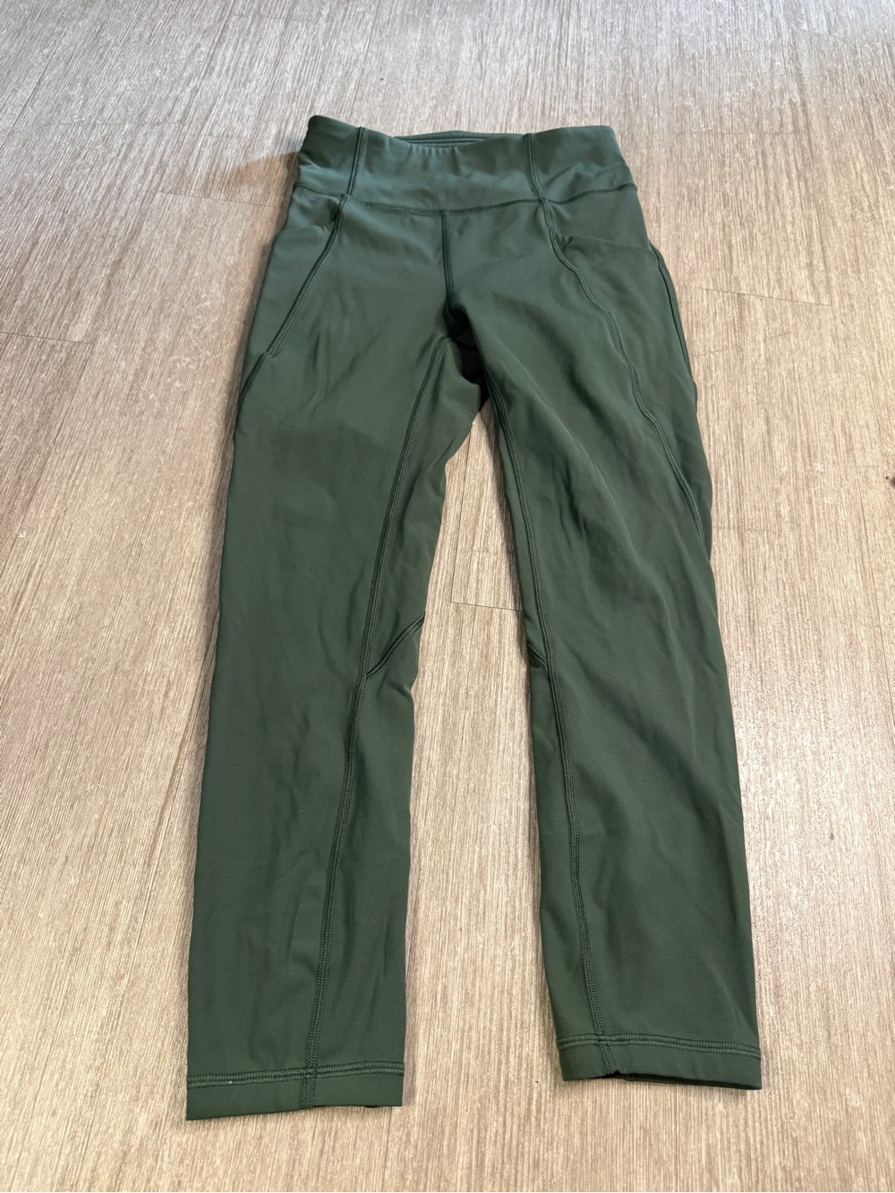 lululemon athletica Deep Green High-Waist Leggings